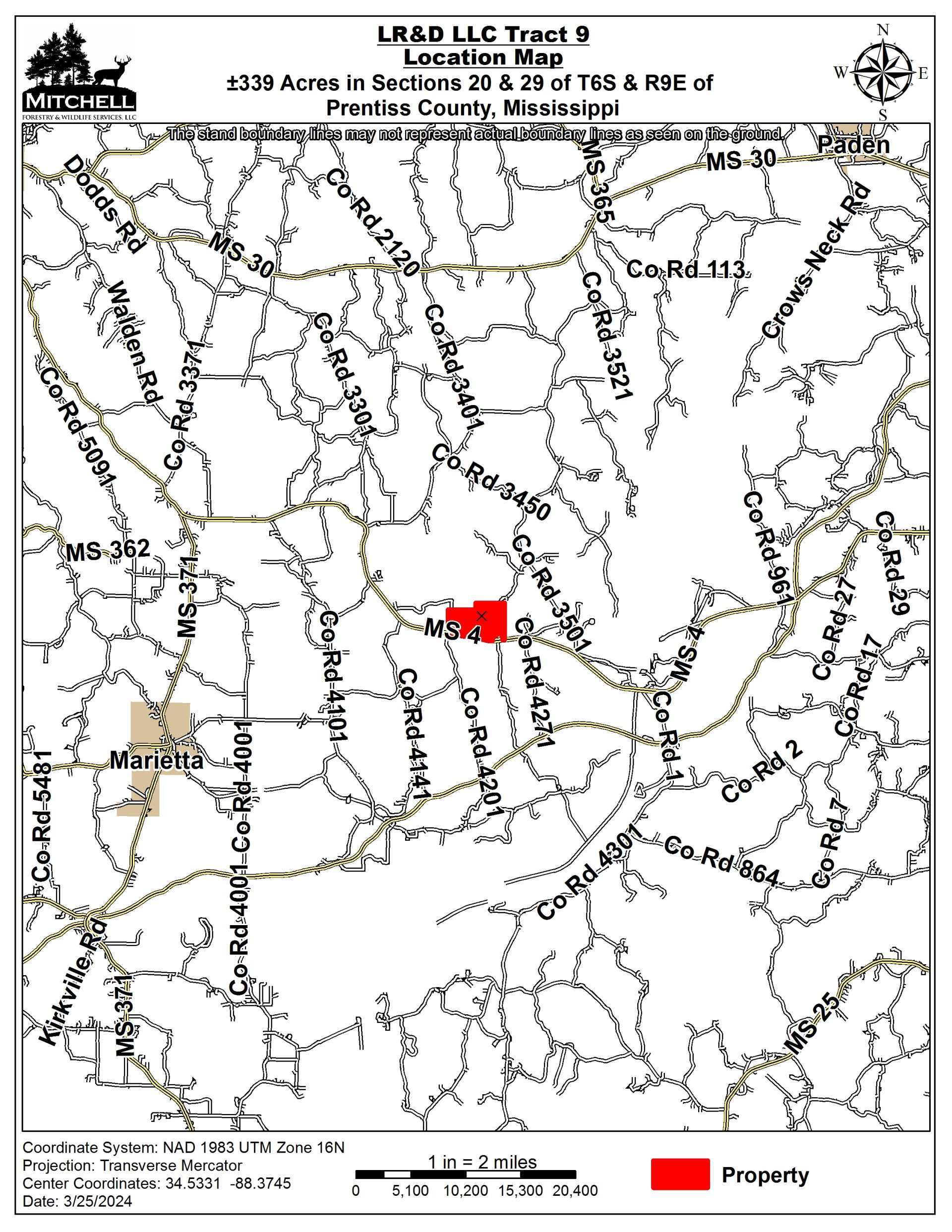 land for sale prentiss county, mississippi - Forest Asset Managers